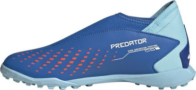 Këpucë futbolli Adidas Predator Accuracy.3 LL TF Jr IE9437, pa lidhëse, për tapet sintetik, blu