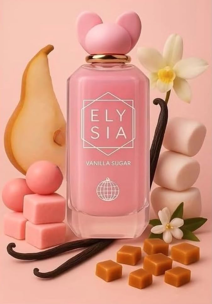 Eau de Parfum Fragrance World Elysia Vanilla Sugar, 100ml 3