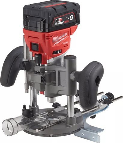 Frezë pa kabllo Milwaukee M18 FUEL, 18V, 31000 rpm, e kuqe