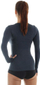 Bluzë termo Brubeck Comfort Wool LS11610 për goca, me mëngë të gjata, përditshme, madhësia M