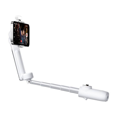 Stabilizues dore Insta360 Flow Creator, 3 aksësh, për smartphone, i bardhë