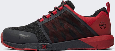 Atlete pune Timberland Radius Alloy-Toe, për burra, numri 7, e zezë me të kuqe
