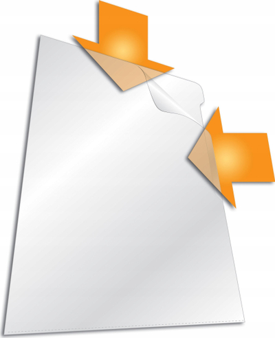 Dosje plastike Durable Cut Flush, A4, 100 copë, transparente