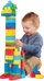 Set Mega Bloks First Builders - Blue Bag, 80 elemente