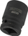 Çelës goditës nasadë Partner 46530, 3/4", 30mm, i zi
