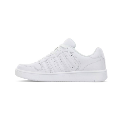 Патики K-Swiss Court Palisades W, природна кожа, бели