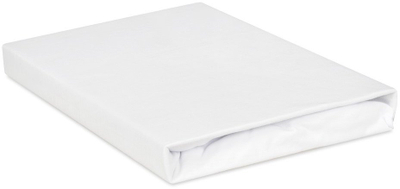 Çarçaf krevati Babymatex Jersey, për Chicco Next2Me Forever, 58x110x8 cm, i bardhë