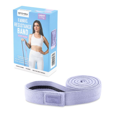 Shirit rezistence Spokey COTI FLEX Light, 1–7 kg, material tekstil, lejla