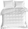 Set shtrati Eurofirany Satin Nova3, 3 pjesë, 160 x 200 cm, i bardhë