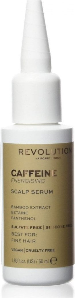 Серум за скалп Revolution Haircare Energizing, со кофеин, 50ml