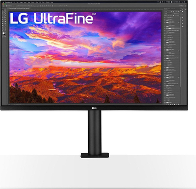 Monitor LG UltraFine 32UN880P-B Ergo, 31.5'', UHD 4K, i zi
