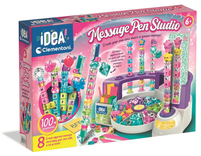 Set kreativ Clementoni Idea Art Pen Factory, fabrika e stilolapsave, shumëngjyrësh