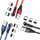 Kabllo magnetike RealPower Magnetic Cable 3 Amp, set 3 copë, 1m