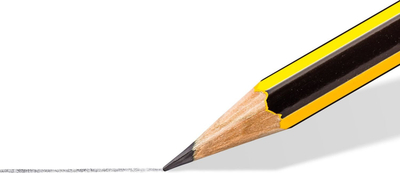 Lapsa me gomë Staedtler Noris HB, 2mm, set 72 copë