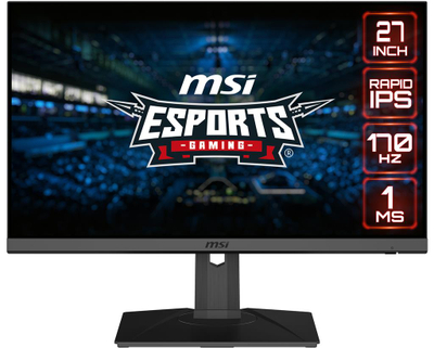 Monitor gaming MSI G272QPF, 27", 2560 x 1440, 170Hz, i zi