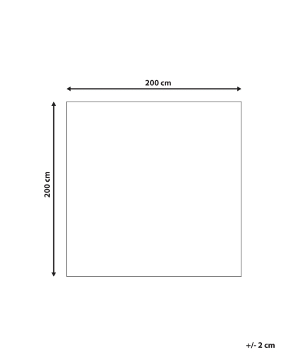 Tapet shaggy Beliani EVREN, 80x150 cm, poliester, blu e errët