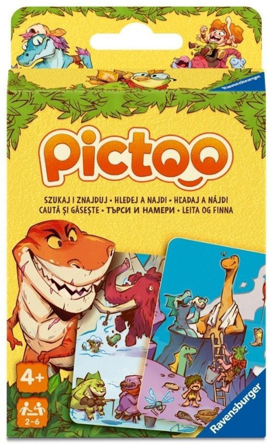 Lojë kreative Ravensburger Pictoo Dino, me dinosaurë, për kalamaj