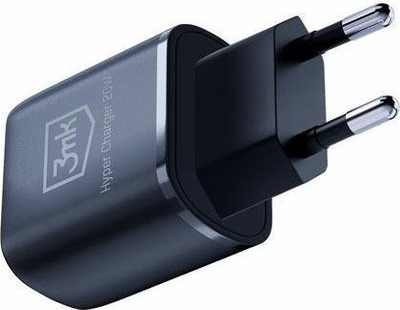 Karikues muri 3MK Hyper Charger 20W, 2 porta USB e USB-C, i zi