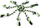 Lodër litari për qen Trixie Rope Denta Fun, top 7 cm, gjatësi 44 cm, shumëngjyrëshe