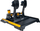 Set pedalesh sim racing CONSPIT CPP EVO 2 V2, cilindër frenimi hidraulik, metalik, i zi