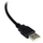 Adapter kabllo USB në RS232 StarTech ICUSB2321FIS, 1 port, me izolim optik, ngjyrë e zezë