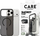 Kuti mbrojtëse PanzerGlass CARE Flagship Urban Explorer, MagSafe, për iPhone 17 Pro Max, e zezë Smokey