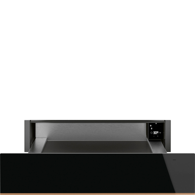 Sirtar ngrohës SMEG Dolce Stil Novo CPRT615NR, 15cm, 500 W, e zezë
