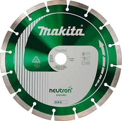 Disk diamanti Makita Neutron Rapid, 115mm, për beton edhe gur, jeshil