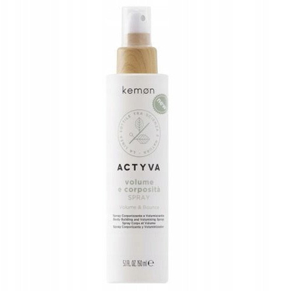Spray flokësh Kemon Actyvia Volume e Corposità Bodifying, 125ml, për volum