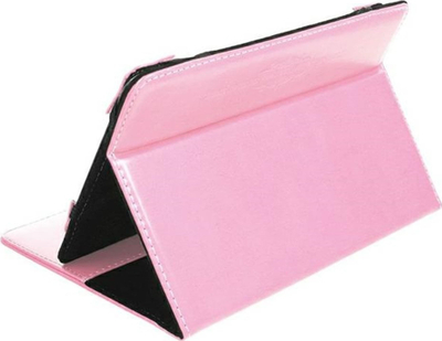 Футрола за таблет Blun Universal Closing Case, 12.4", со држач, розова