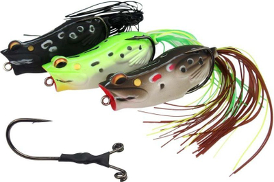 Karrem peshkimi Savage Gear 3D Pop Frog, 5.5 cm, 14 g, jeshil