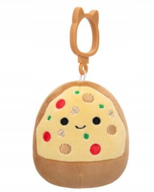 Lodër pelushi Squishmallows Chea the Pizza, 89 cm, shumë e butë, shumëngjyrëshe