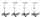 Trotinet balancues Qplay Mika, 3 rrota, LED, jeshil