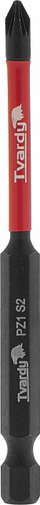 Bit goditës Tvardy T00173 90mm, PZ1, çelik S2, i kuq e zi