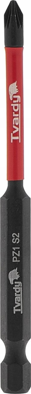 Bit goditës Tvardy T00173 90mm, PZ1, çelik S2, i kuq e zi