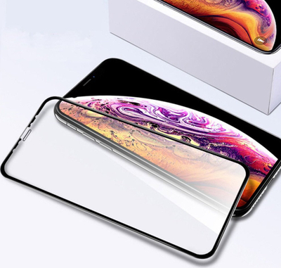 Xham mbrojtës Hard Ceramic për iPhone 13 13 Pro, ekran i plotë, skaje të zeza