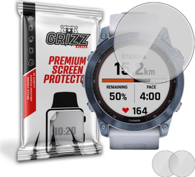 Film mbrojtës mat GrizzGlass Garmin Fenix 7X, set 2 copë, transparent