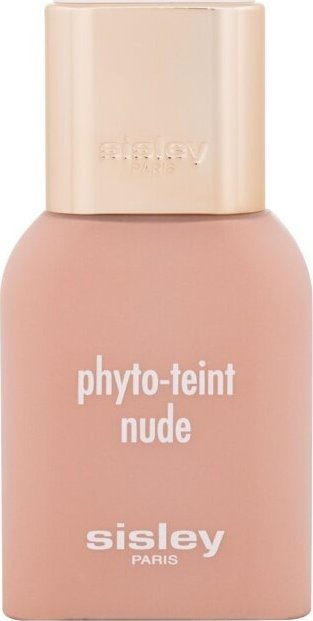 Fondatinë e lëngshme Sisley Paris Phyto Teint Nude, efekt natyral second skin, mbulim i lehtë, përfundim sateni