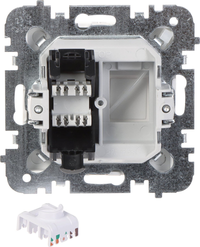 Prizë rrjeti RJ45 Elektro-Plast Santra 4148-10 EPN, UTP Cat5 5e, e bardhë