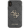 Futrollë telefoni Guess GUHCPX4GMGGR, iPhone X XS, 4G Big Metal Logo, gri