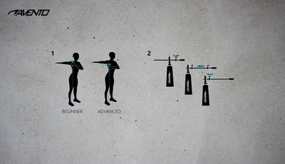 Litar kërcimi Avento Skipping Rope Speed Grip, 290 cm, tel çeliku, rozë