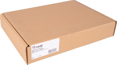 Rafte i fiksuar LevelOne Equip 280614 EZFS-10-1-20-B, 1U, 200mm, i zi
