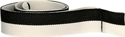 Rrip zbukurimi Victoria Sport Ribbon, 20 mm, i bardhë edhe i zi