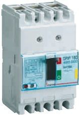 Ndërprerës magnetotermik Legrand DPX³ 160 3P, 160A, 25kA, gri