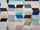 Tepih lëkure lopë Patchwork, me figura gjeometrike, 140 x 200 cm, shumëngjyrësh