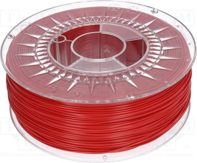 Filament 3D PLA, 1.75mm, 1kg, i kuq