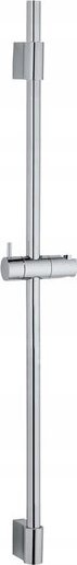 Shufër dushi Wenko Classic, 90 cm, çelik inox, gri