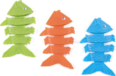 Lodra zhytje Bestway Diving Toys 26029 Squiggle Wiggle Dive Fish, set lojrash uji, shumëngjyrëshe