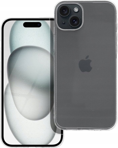 Mbrojtëse telefoni OEM Clear Case 2mm për iPhone 15 Plus, transparente, me mbrojtje kamere