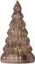 Dekor dritash Lucy Tree, 23.5cm, qelq borosilikat, lisi i errët